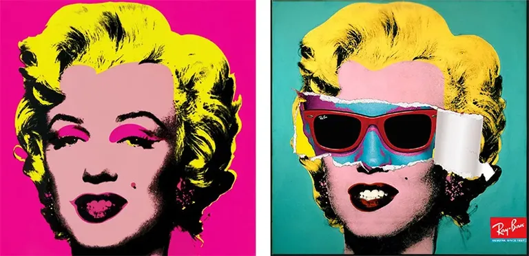 Andy Warhol x Ray-Ban - Marilyn Pop Art