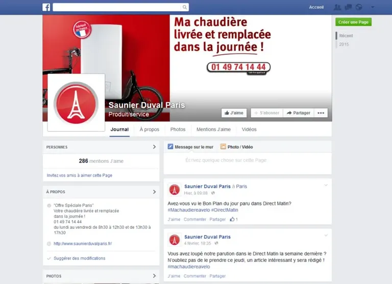 saunier duval facebook