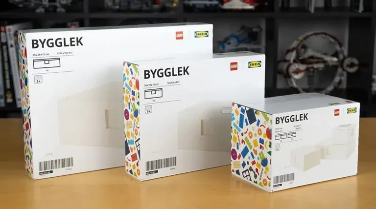 Ikea Lego boîtes personnalisables