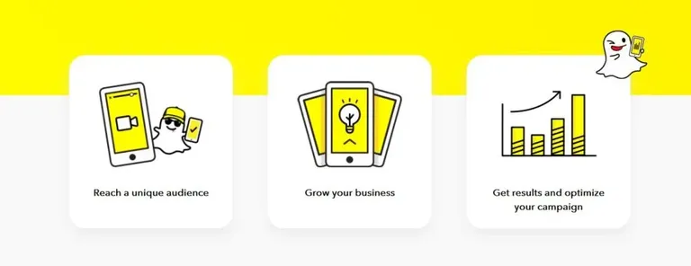 Site internet Snapchat