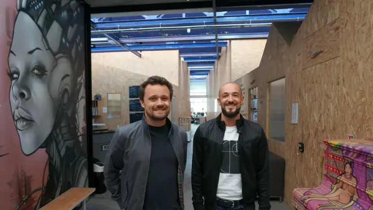 Nicolas Buttin et Brieuc Saffré