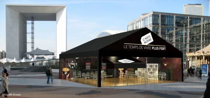 Un café éphémère à la défense ?