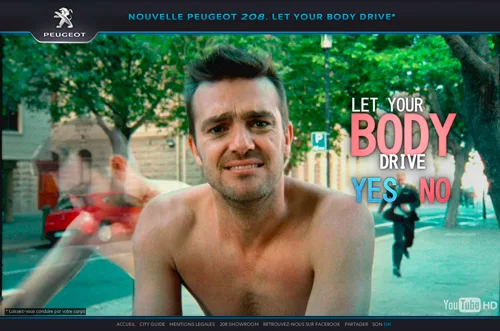 Peugeot 208 : Une campagne de pub qui fait le tour du monde
