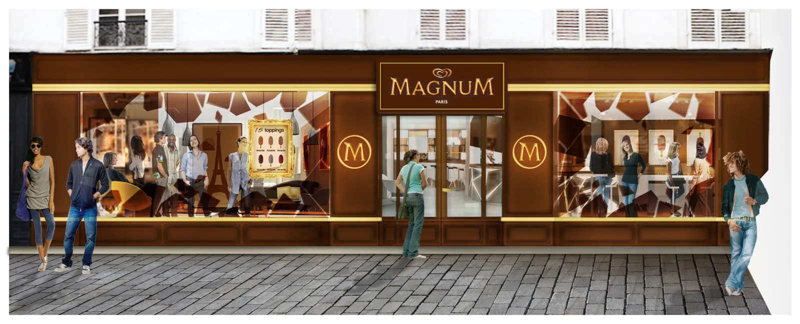 Café Magnum à Paris