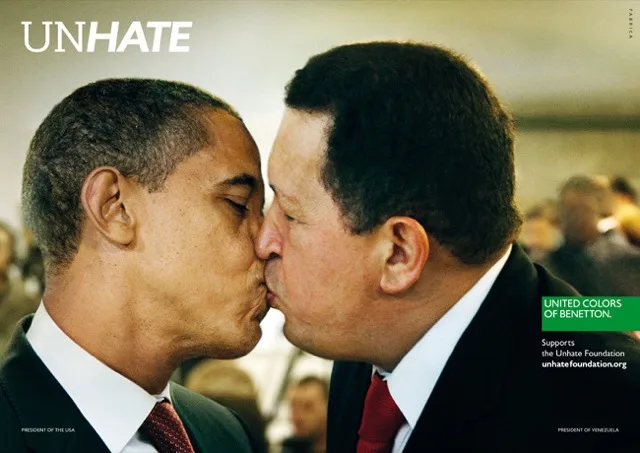La campagne Unhate de Bennetton remporte le Grand Prix 2012