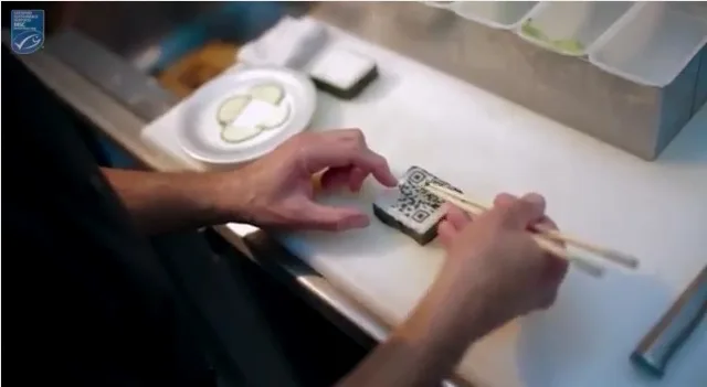 Le premier sushi interactif