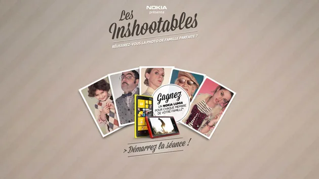 « Les Inshootables », la nouvelle opération digitale de Nokia