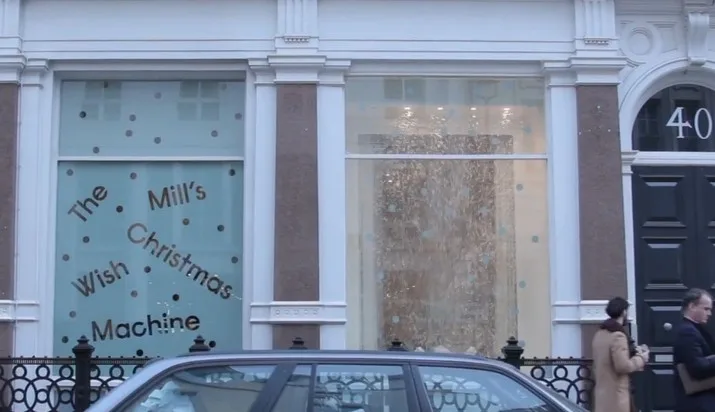 L’agence The Mill dévoile sa vitrine interactive à Londres