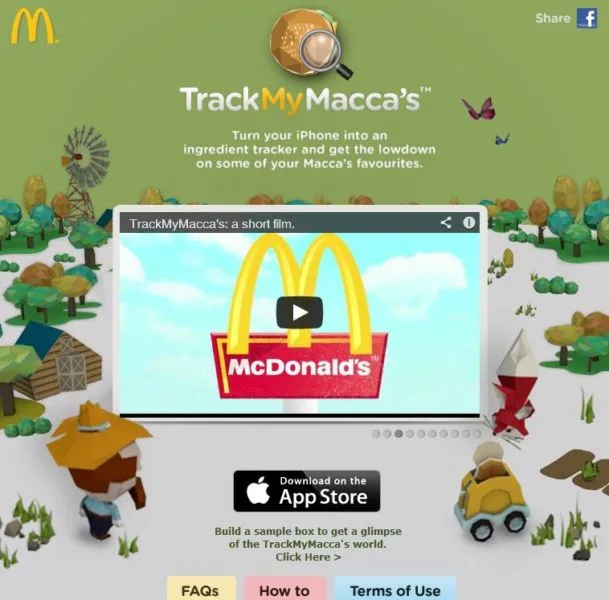 La nouvelle application iPhone de McDonald’s