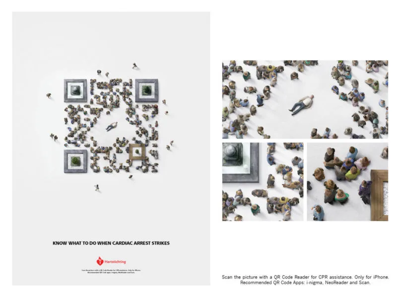 Le QR Code qui vous sauve la vie