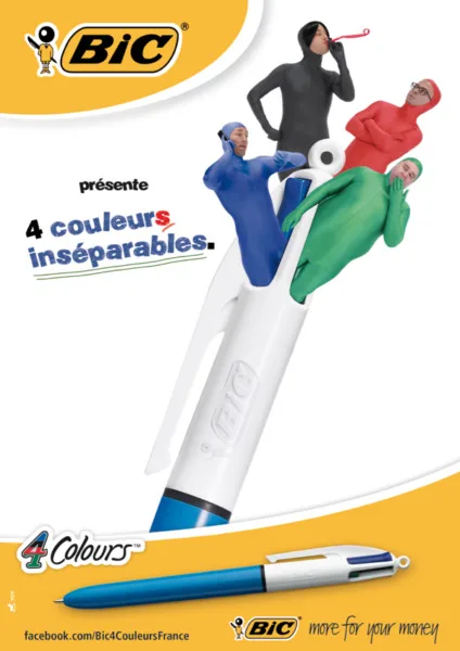 Le BIC 4 couleurs toujours au top