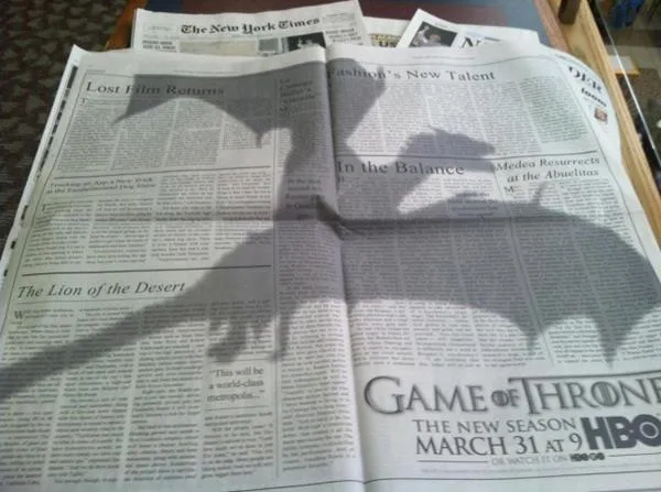 Un dragon dans le New-York Times ?