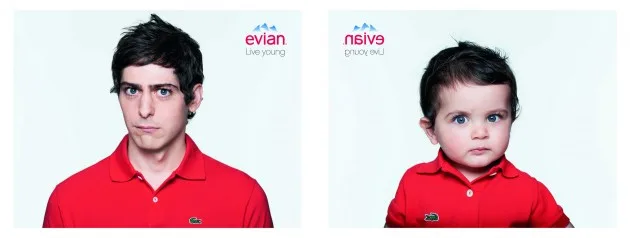 Evian : "Baby & me"