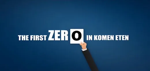 Un zéro bien mérité...