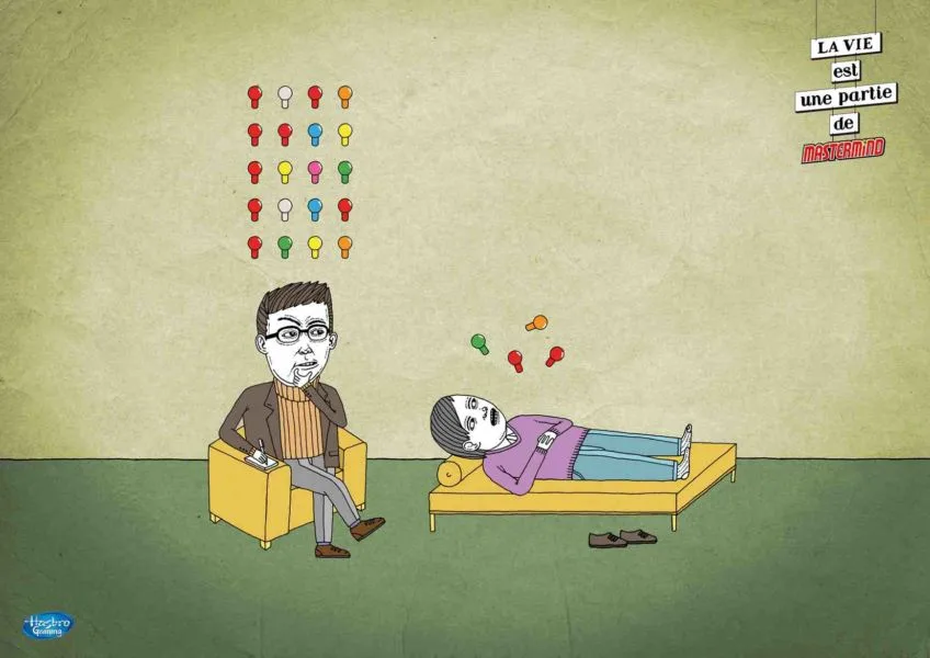"La vie est une partie de Mastermind"