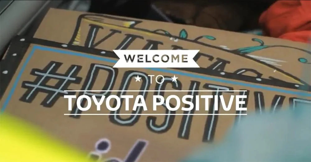 Faites des bonnes actions avec Toyota!