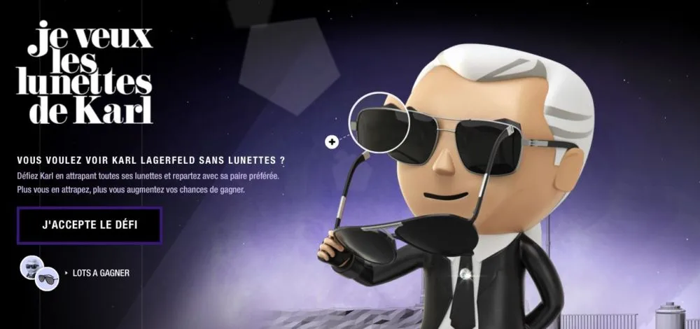 Optic 2000 - Qui veut les lunettes de Karl ?