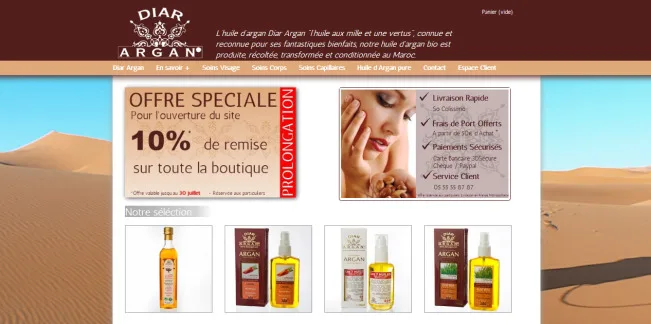 diarargan.eu - Huile d'argan