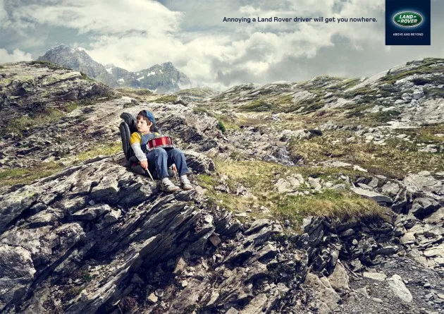 Land Rover : Attention, conducteur sensible !