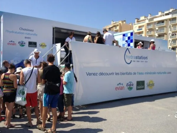 Danone en tournée sur les plages