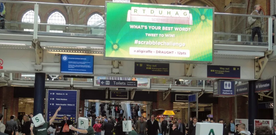 Scrabble challenge en Grande Bretagne