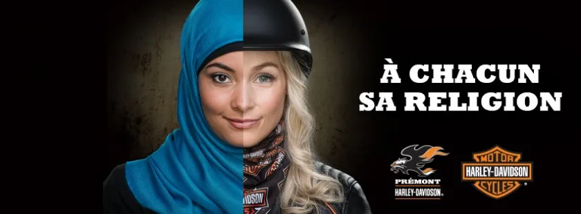 Harley Davidson : "A chacun sa religion"
