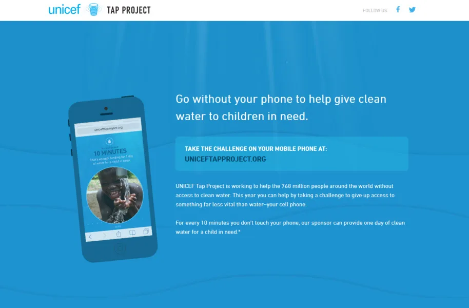 Le Tap Project de l’UNICEF