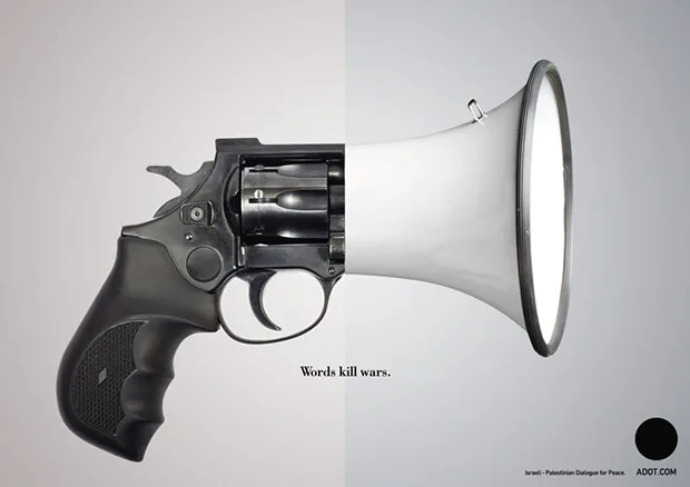 Changez les armes en mots