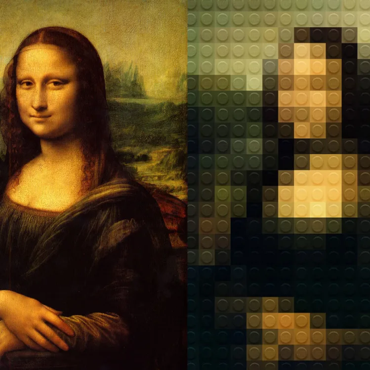 La marque Lego revisite l’art
