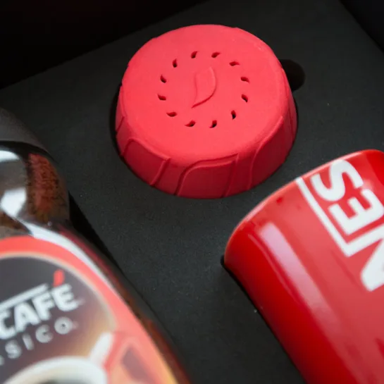 Nescafé intègre un réveil dans son packaging