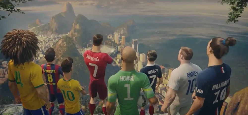 Un film d'animation Nike