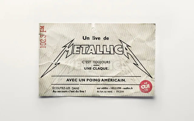 OuiFM-Metallica