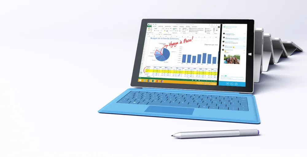 Lancement de la Surface Pro 3