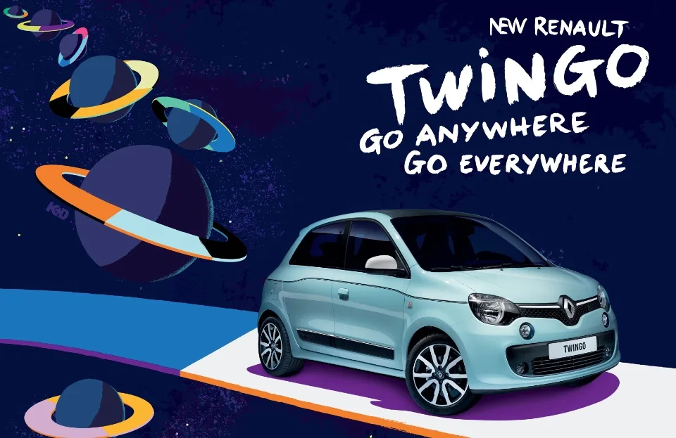 La nouvelle twingo de Renault