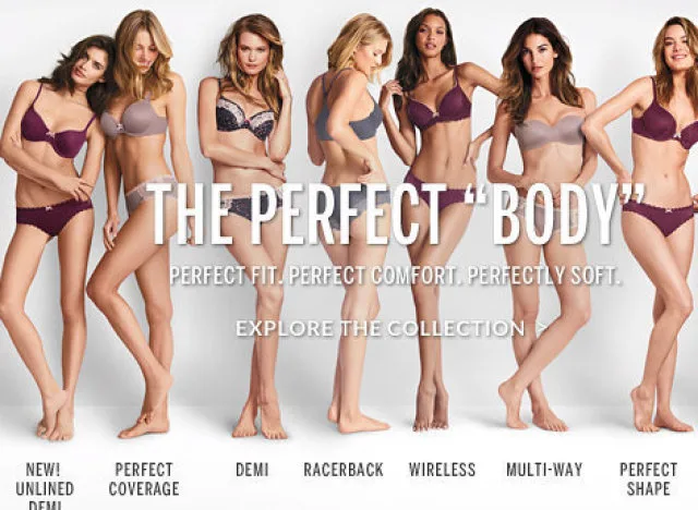 Mauvaise pub pour Victoria's Secret The perfect Body