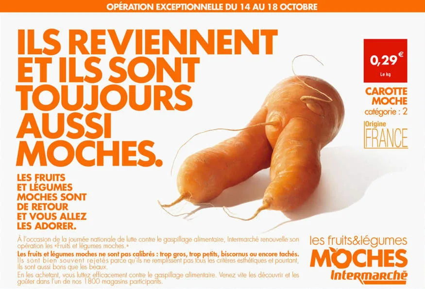 Le retour des légumes moches