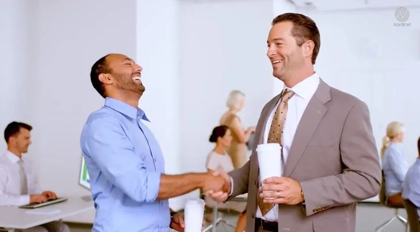 Nordnet Bank paye un acteur pour faire l'acteur