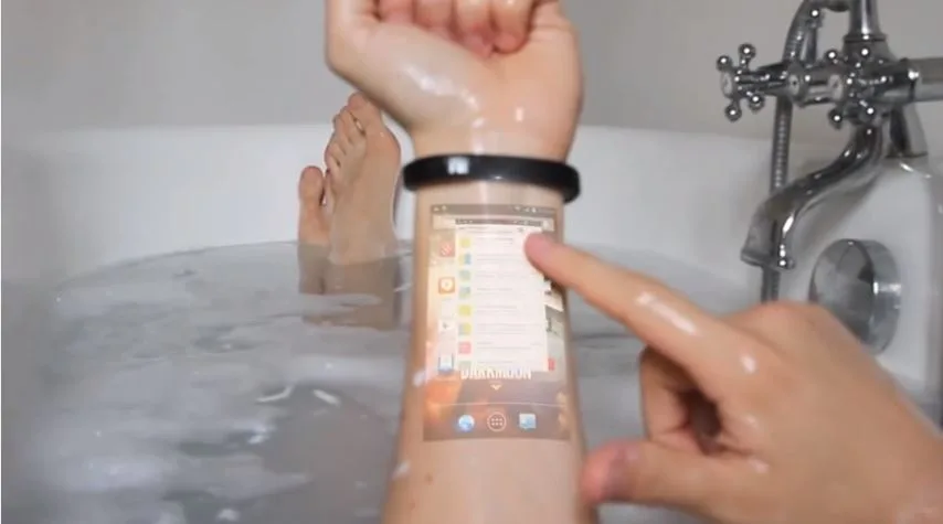 The Cicret Bracelet, le bracelet futuriste