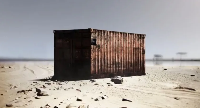 Le container de reporters sans frontières