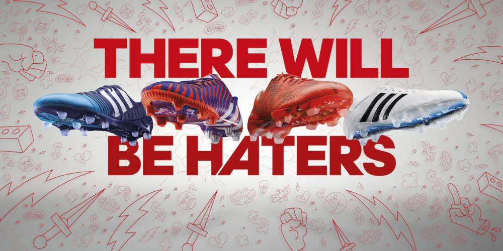 Adidas there will be haters