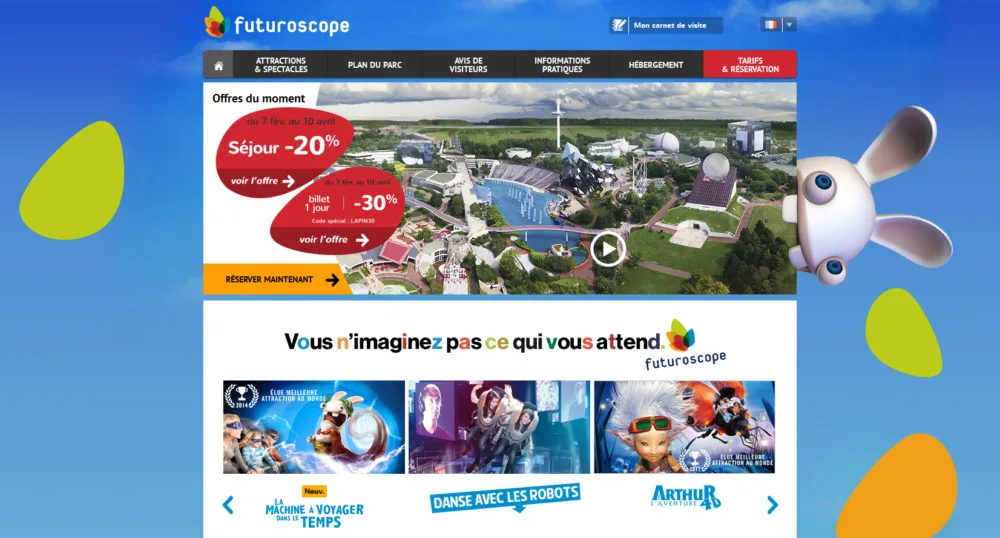 Le Futuroscope renouvelle son image