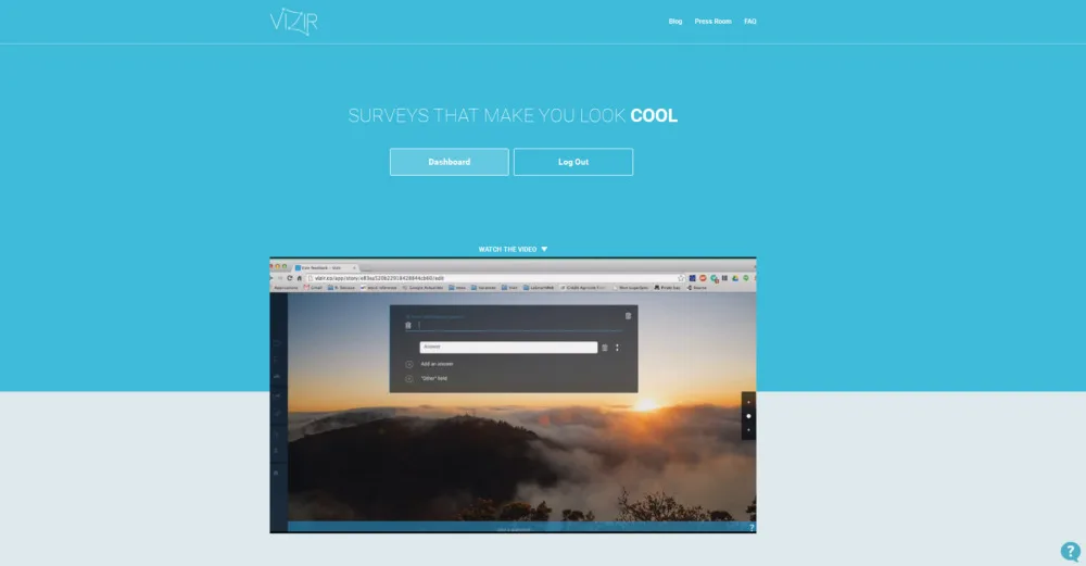 Vizir : des questionnaires esthétiques