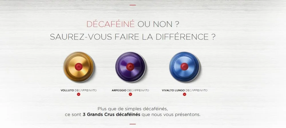 Les petits nouveaux de Nespresso