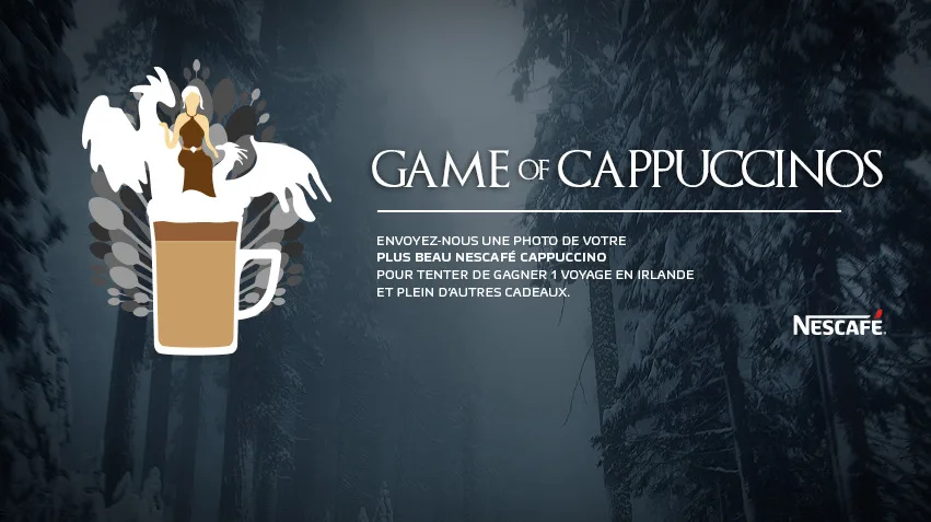 NESCAFÉ Cappuccino revient avec « Game of Cappuccino »,