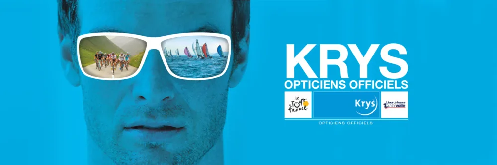 Tour de France 2015 : Krys met une touche de bleu sur le Maillot Blanc