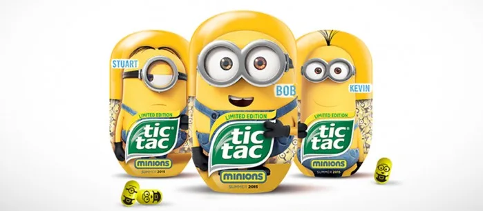 Des Tic Tac tout "Minion"