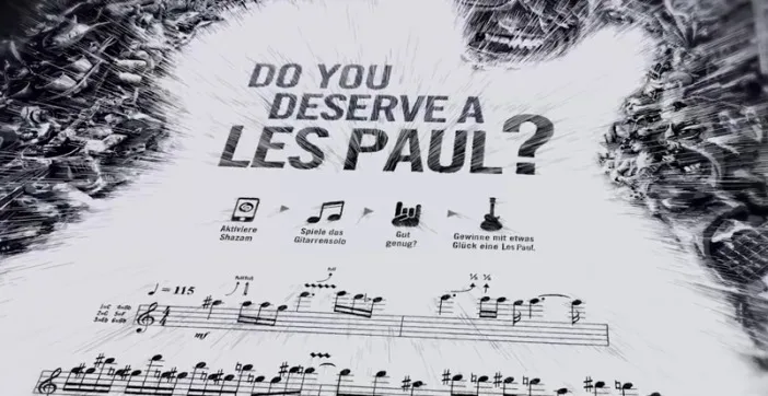 Gagnez une guitare Gibson en reproduisant parfaitement un morceau !