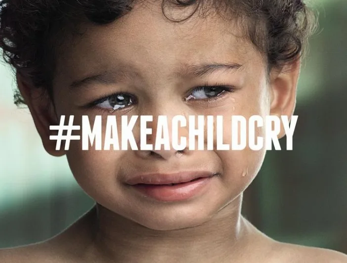 #MakeaChildCry : Faîtes pleurer un enfant... pour lui sauver la vie