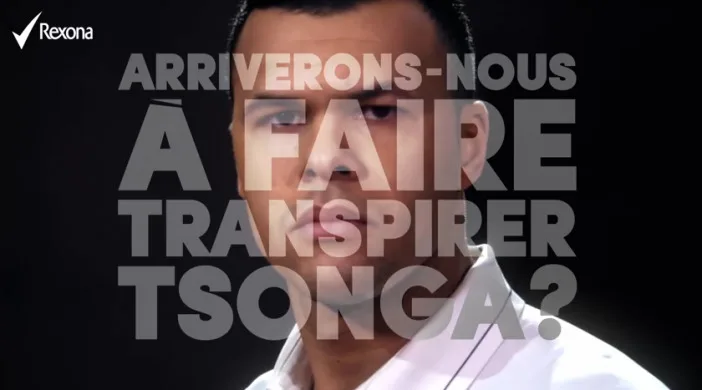 Rexona vous met au défi de faire transpirer Tsonga !