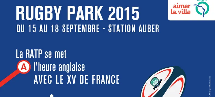 La RATP se met à l’heure anglaise pour supporter le XV de France